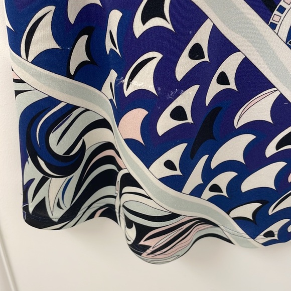 Emilio Pucci Printed 3/4-Sleeve Dress - Picture 4 of 7